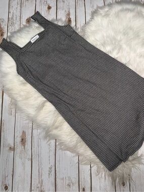 Gilli Black & White Houndstooth Tank Dress
